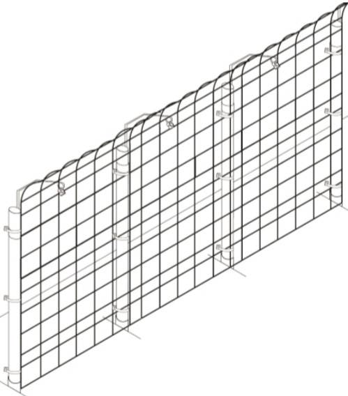 Fence Kit CO9 (6 x 100 Strongest) - 685248511329