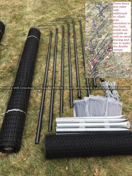 Fence Kit 2CXO8 (6 x 100 Strongest) - 685248511503